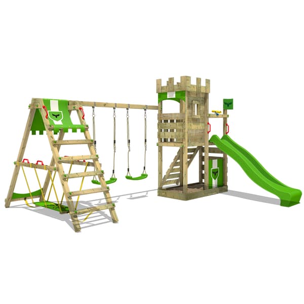 Klatretårnet BoldBaron Boost XXL med SurfSwing