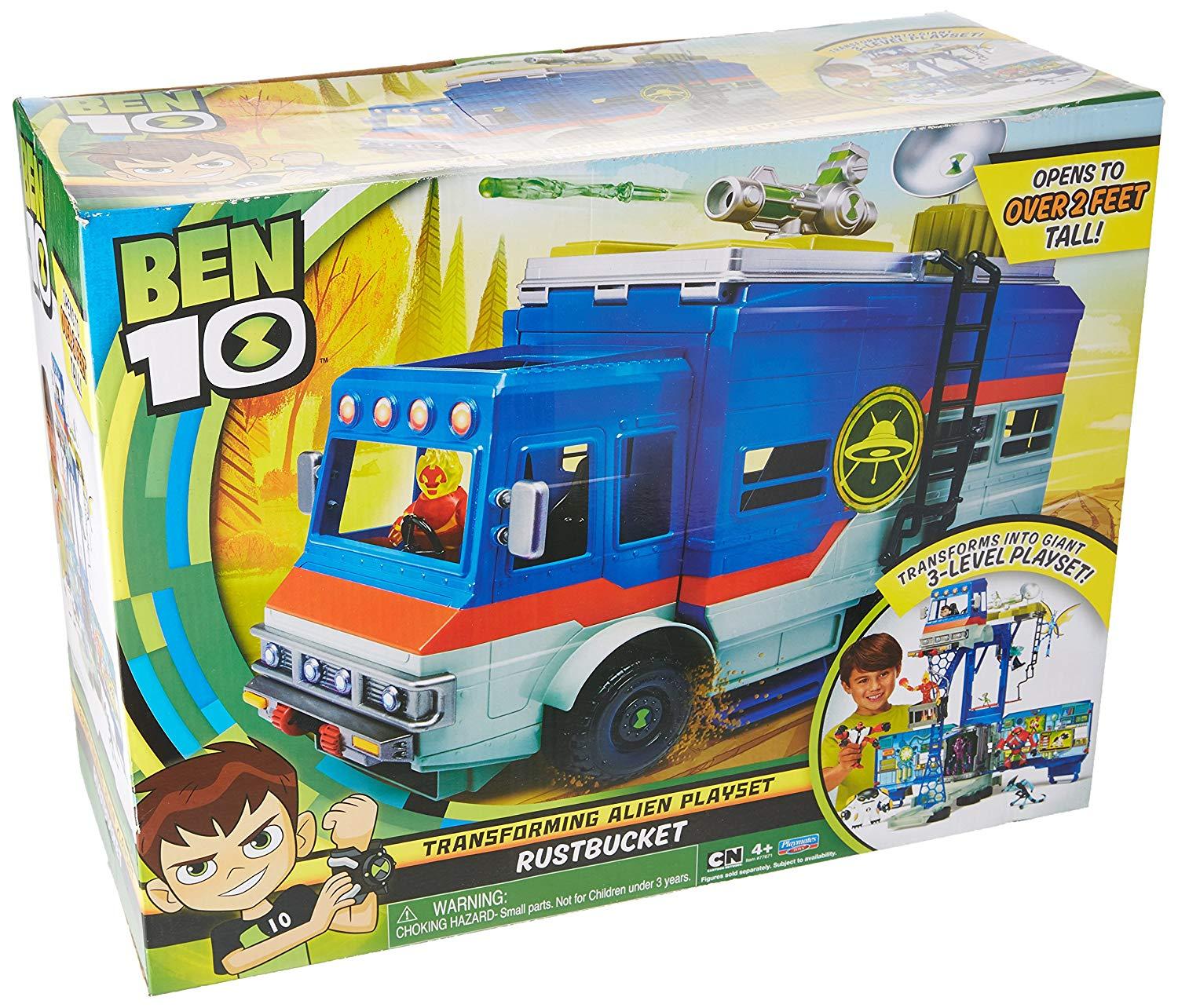 Ben 10 Rustbucket Deluxe Vehicle Transforming Playset