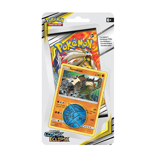 Pokemon Cosmic Eclipse 1 Pack Blisters Terrakion