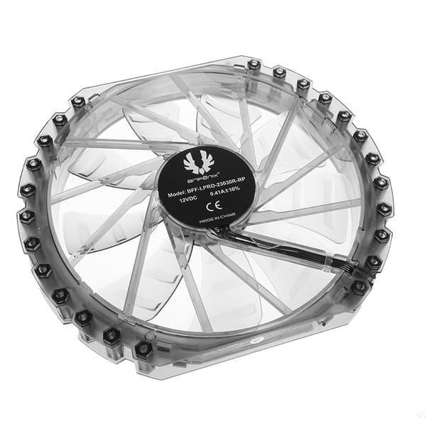 BitFenix Spectre PRO Fan - 140mm - Green LED - Black (1200rpm)