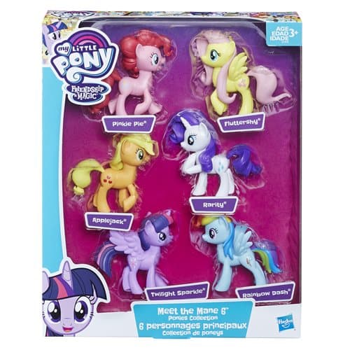 My Little Pony Meet The Mane 6 Ponies Collection