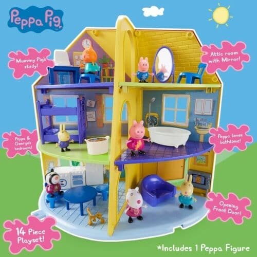 Peppa Pigs Peppas Family Home Playset