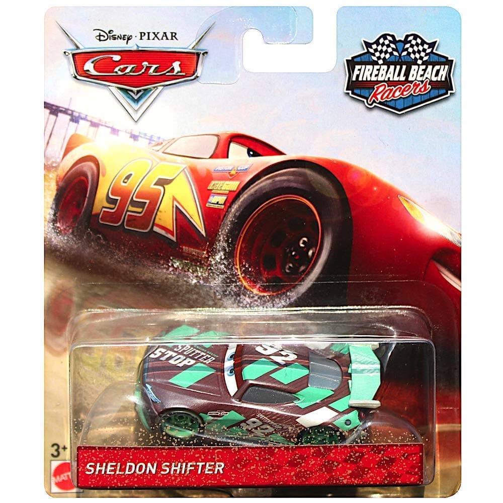 Disney Cars 3 Fireball Beach Racers Sheldon Shifter