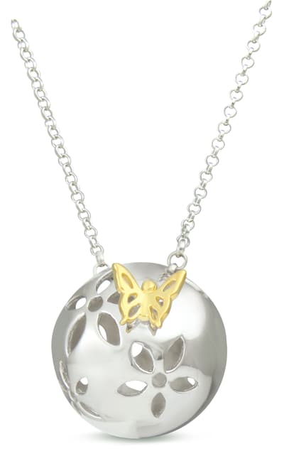 Silver Necklace "Bring me Spring"