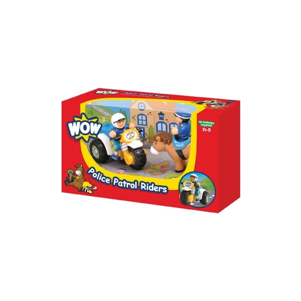 Polispatrull Police Patrol Riders från WOW Toys