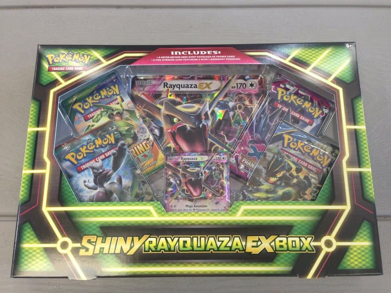 Pokemon Shiny Rayquaza-EX Collection Box