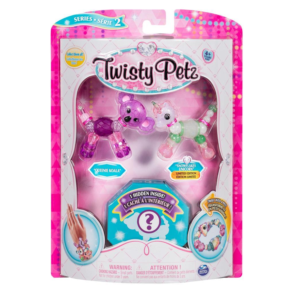 Twisty Petz QUEENIE KOALA, SNOWFLAKES UNICORN