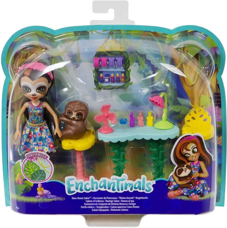 ENCHANTIMALS SLOW-DOWN SALON & SELA SLOTH