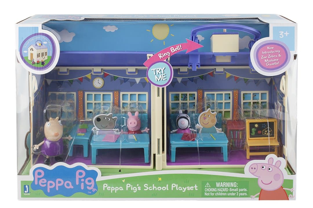Peppa Pig Deluxe Skolehus Playset