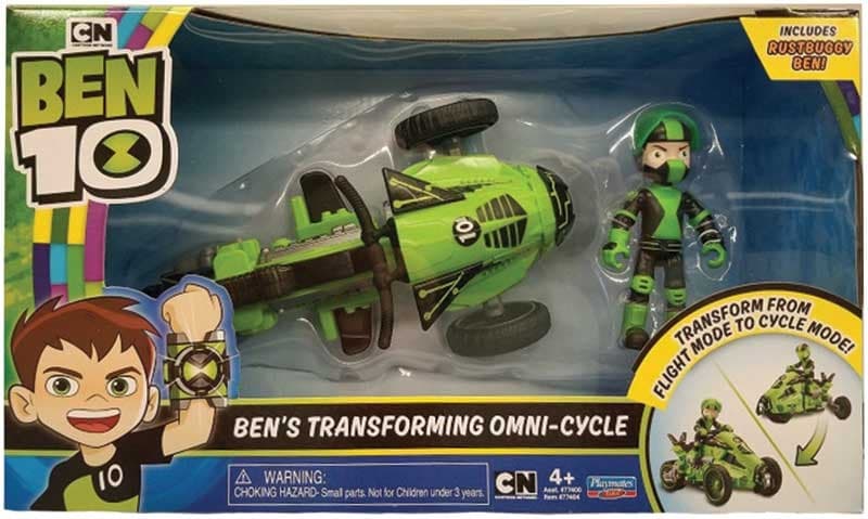 Ben 10 Bens Rustbuggy Transforming Omni-Cycle