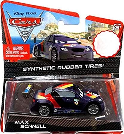 Disney Cars Max Schnell Rubber Tires