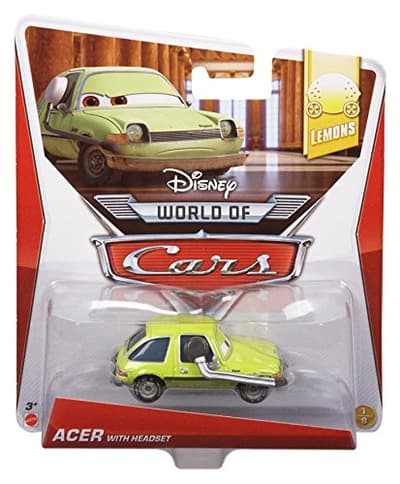 Disney Cars 2 - Acer With Headset