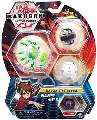 Bakugan Starter Pack 3-Pack Diamond Webam