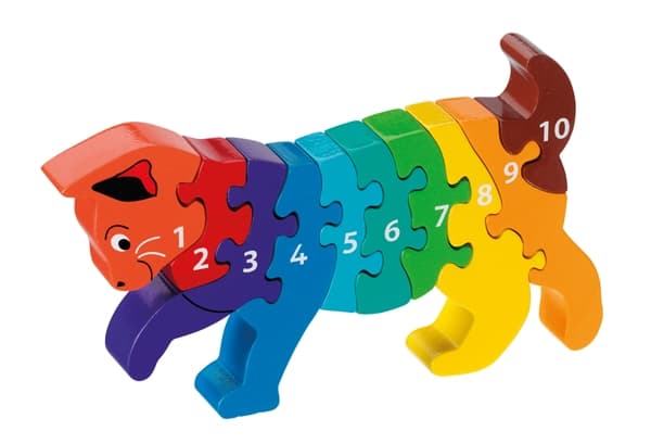 Pusseldjur Katt 1-10