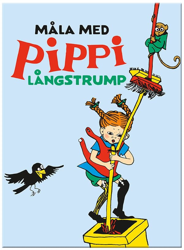 Målarbok - Måla med Pippi