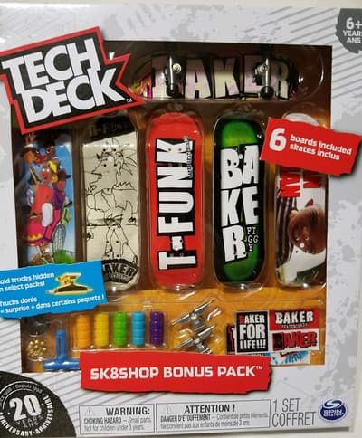 Tech Deck Bonus Sk8 Shop Fingerskateboard