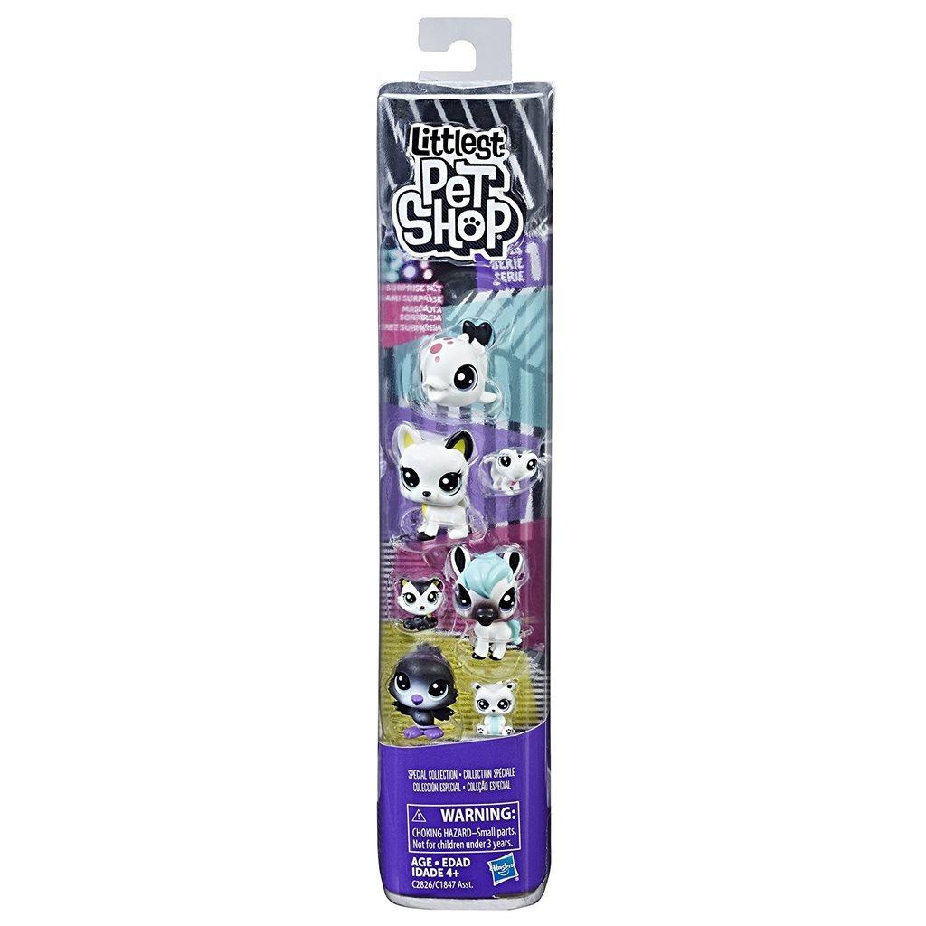 Littlest Pet Shop Black & White Pet Friends Collection 4