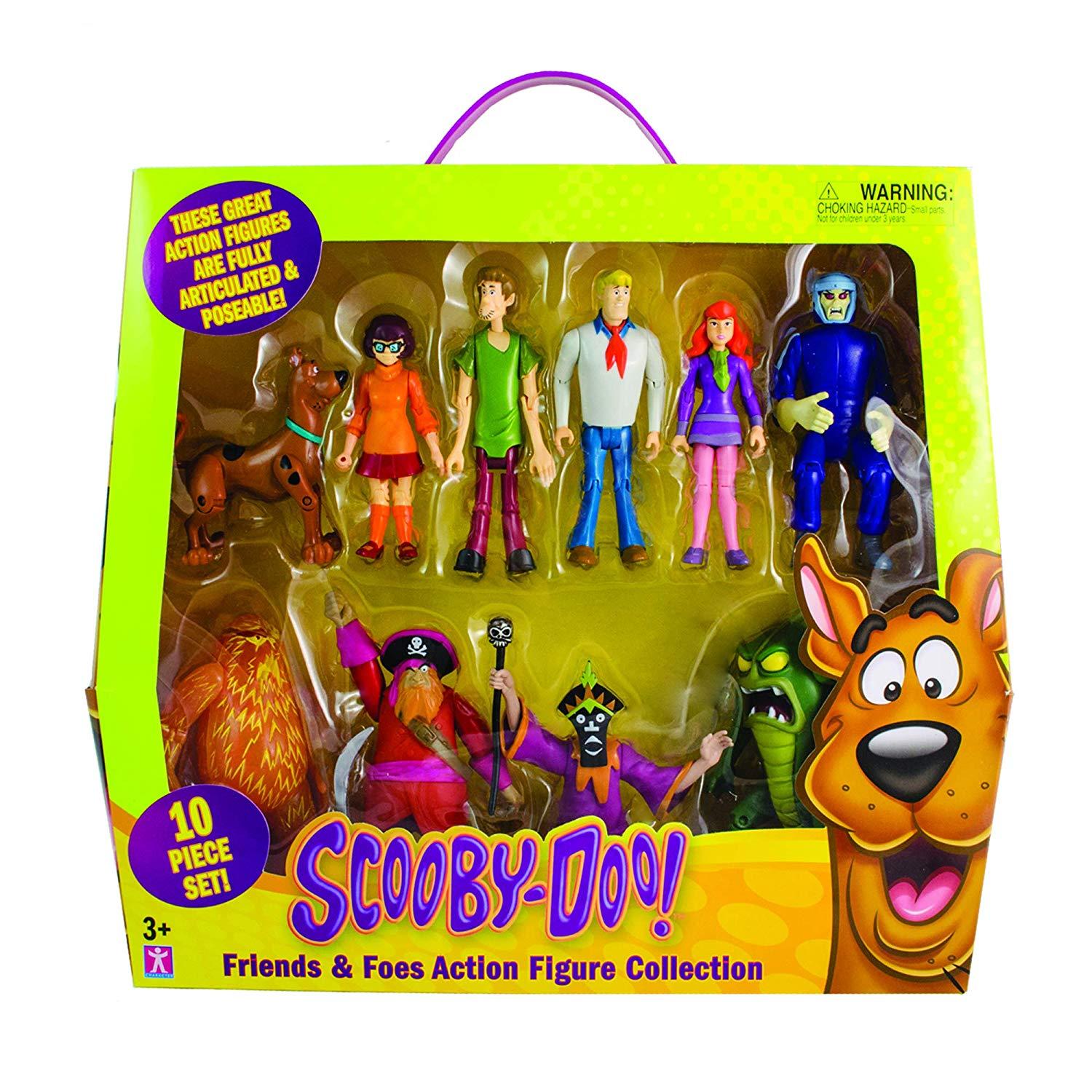 Scooby Doo Monster Set Action Figure, 10 Pack CDON