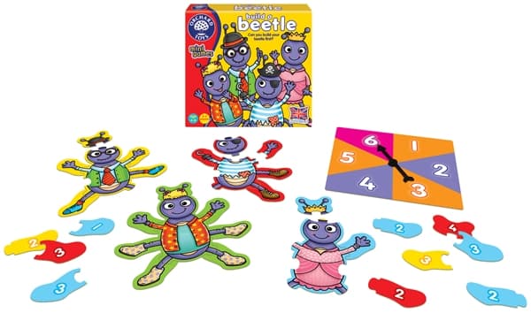 Spel - Bygg en skalbagge/ Build a beetle