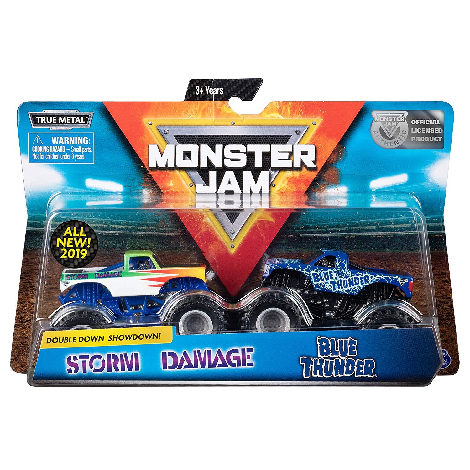 Monster Jam Blue Thunder & Storm Damage