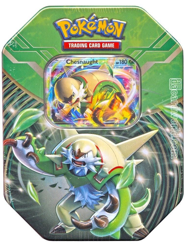 Pokemon Chesnaught-EX Collector Tin Box
