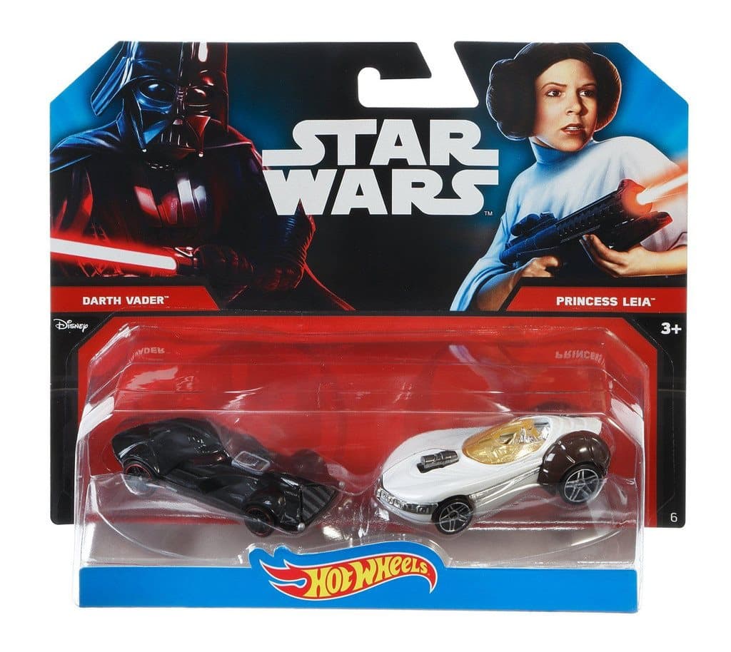 Hot Wheels Star Wars Rogue One Darth Vader & Princess Leia
