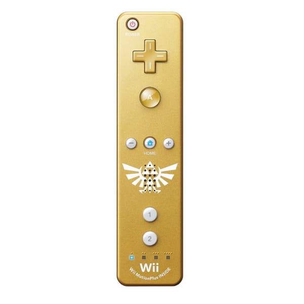 Zelda: Skyward Sword Limited Edition with Gold Remote Controller - Nintendo Wii (brukt)