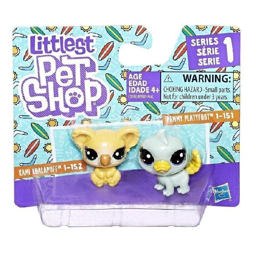 Littlest Pet Shop - Kami Koalapuff & Pammy Platyfoot Mini Pet Pair