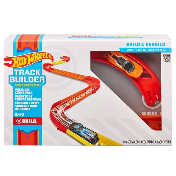 Hot Wheels Track Builder Premium Curve Pack