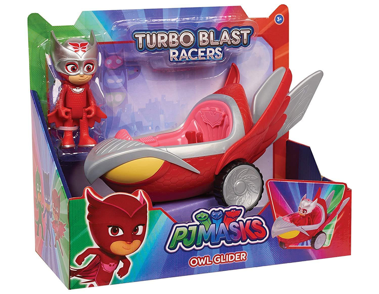 Pyjamashjältarna Turbo Blast Owl Glider - Pj Masks Ugglis/Owlette