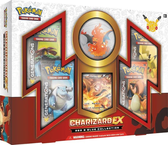 Pokemon Charizard-EX Collection + Figure