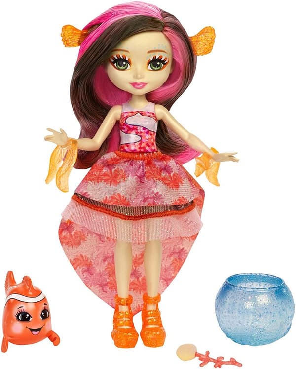 Enchantimals Clarita Clownfish & Cackle Color Change