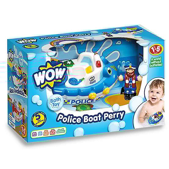 Polisbåt - Police Boat Perry från Wow Toys