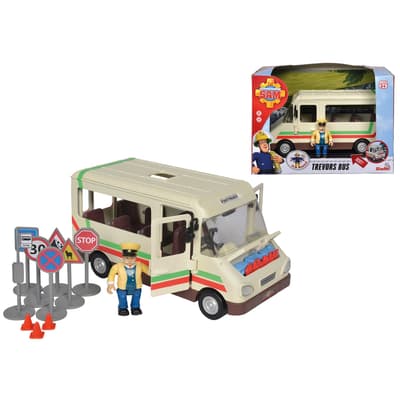 Brandman Sam - Sam Trevors Buss M Figurer