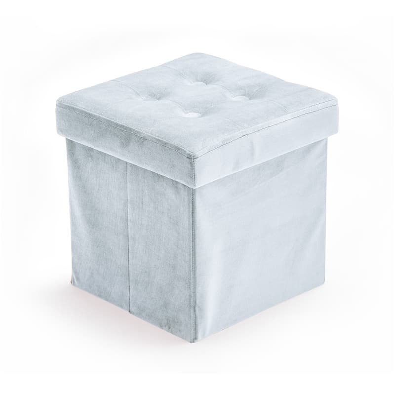 Kids Concept Sittpuff m förvaring sammet B.
