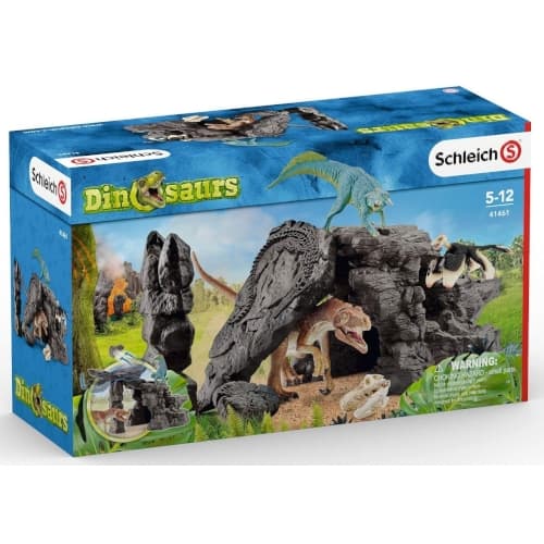 Dino set with cave