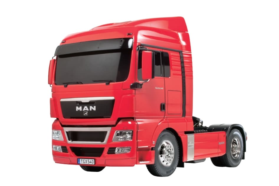 Tamiya Trekkvogn 1/14 MAN TGX 18.540 4x2 Red-Kit