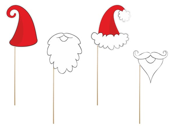 Fotoprops Jul, Tomteskägg och Luva