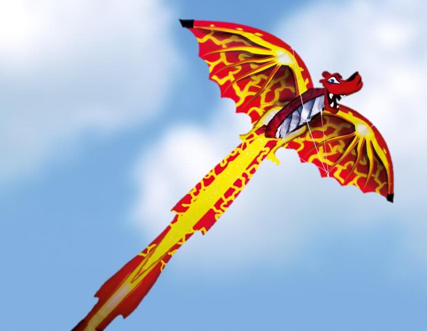 DjävulsDrake i 3D 100x320cm