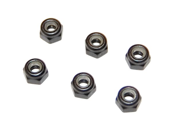 HSP-02102 Nylon mutter M3 - 6st