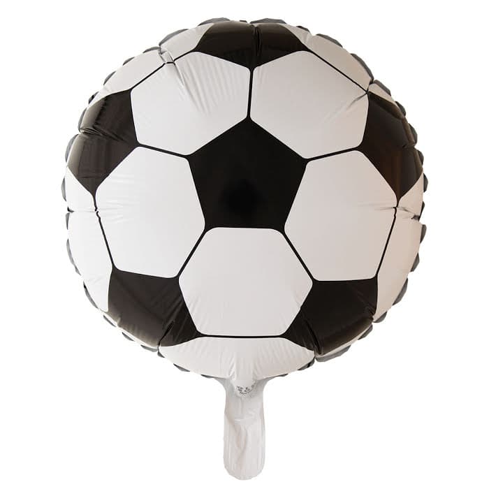 Folieballong, fotboll rund (46 cm)