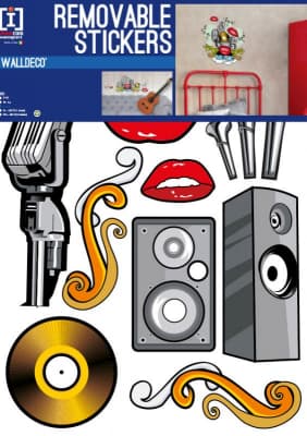 Musik Passion, väggdekor