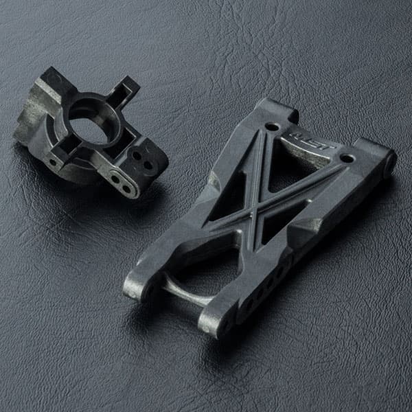 MST-210070 HT Rear lower arm and wheel hub