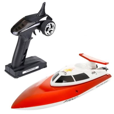 Radiostyrd Båt Feilun Speed Boat FT007 Röd 20 km/h - 2,4 GHz
