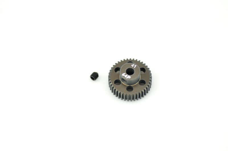 SER-120128 Motor-pinion alu hard 64P / 41T
