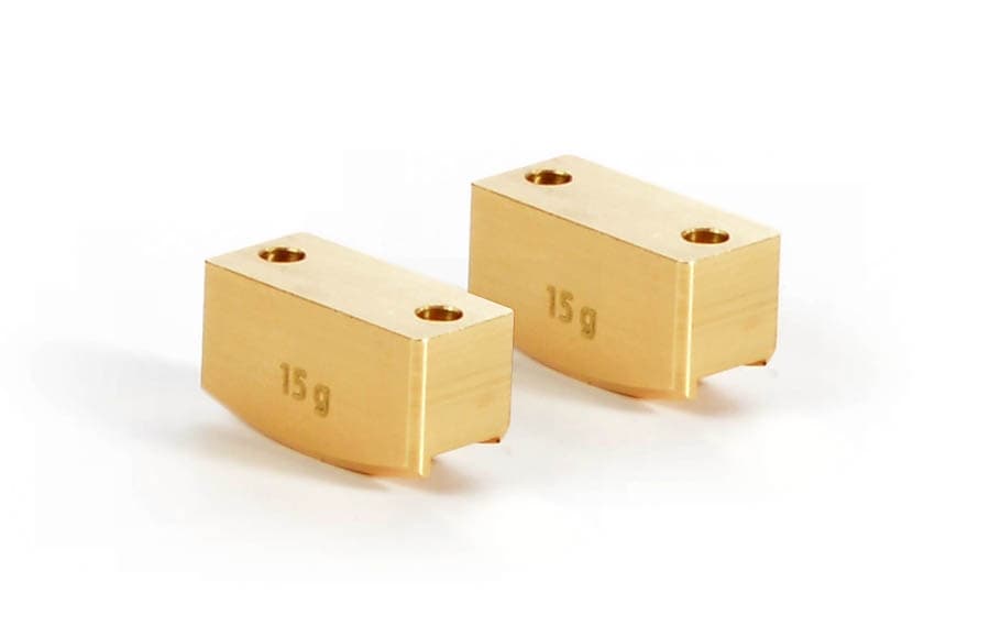 XR-351182 Brass Rear Block Weight (2)