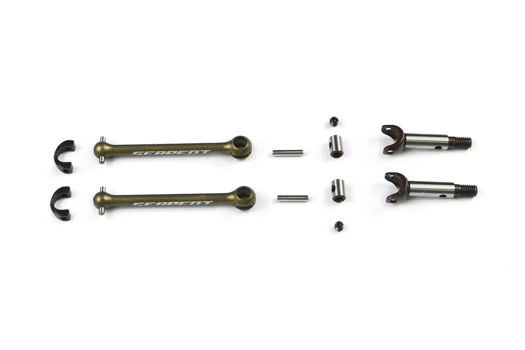 SER-401699 CVD Axle Set Steel/Alu (2) 4-X