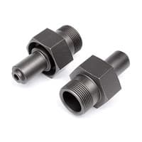 HPI-102156 Front hex hub 24mm - 2pcs gunmetal