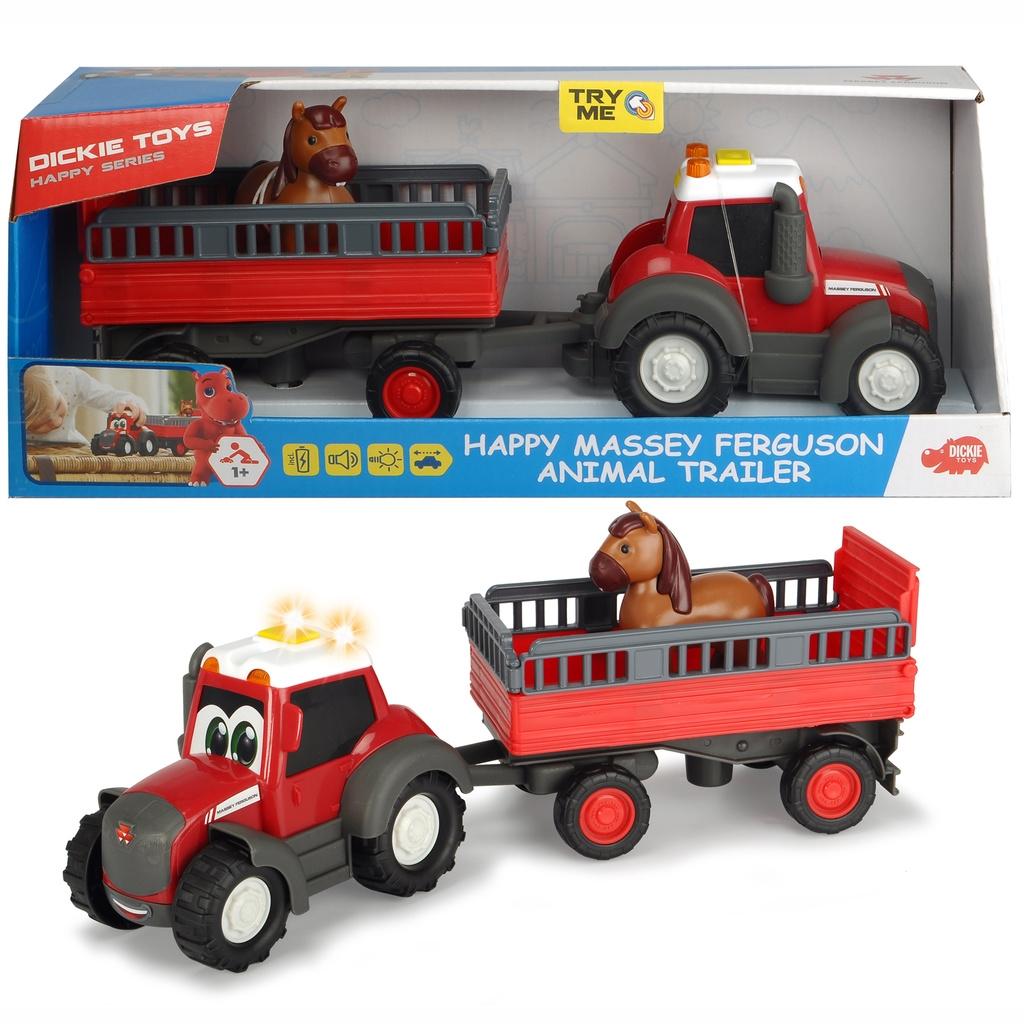 Dickie Happy Massey Ferguson Animal Trailer