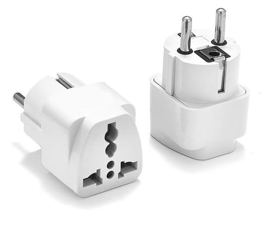 Matka-adapterit, Iso-Britannia Ruotsiin (EU)